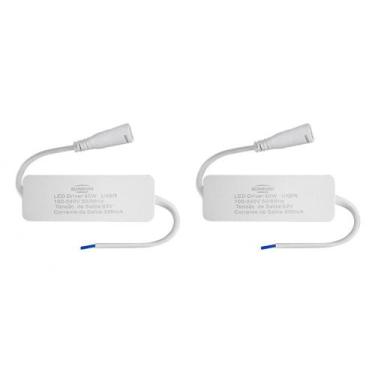 Imagem de Kit C/2 - Driver Reator Fonte P/Painel Led Blumenau 40W, Bivolt