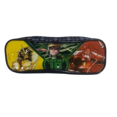 Imagem de Estojo Escolar Infantil Duplo DMW 00216 Ben 10, Preto