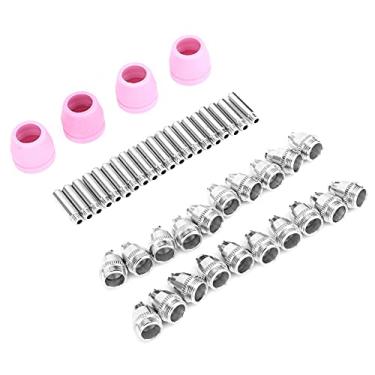 Imagem de 44 Peças de Proteção de Eletrodo de Bico Acessório de Cortador de Plasma de Peças AG 60/SG55 (44 unidades)