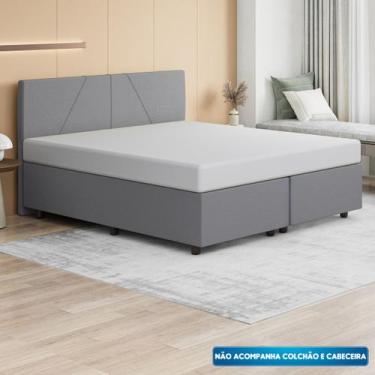 Imagem de Base Cama Box King Size material sintético - SkyBox - SKYBOX BOX E BAÚ