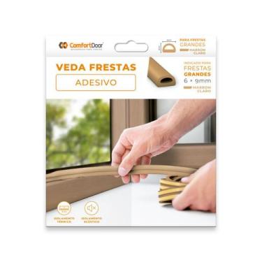 Imagem de  Veda Frestas Para Portas E Janelas 6mm Comfort Door 6 Metros , MARROM