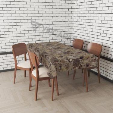 Imagem de Toalha De Mesa Retangular Impermeavel Termica 6 Lugares - Vip Capas, R