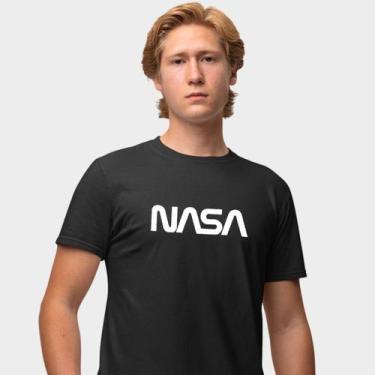 Imagem de Camisa Camiseta Genuine Grit Masculina Estampada Algodão 30.1 Nasa, Pr