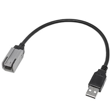 Imagem de RED WOLF Car Radio Factory Cabo de Retenção de Porta USB Cablagem Compatível com Jeep Dodge Ram Chrysler 2010-2015 Retain OE Adaptador de Conector de Fio USB Instalar Unidade de Reprodução de CD