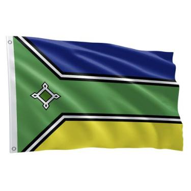 Imagem de Bandeira Dos Estados Brasileiros Grande 1,50 X 0,90 M - Fadrix, Amapá