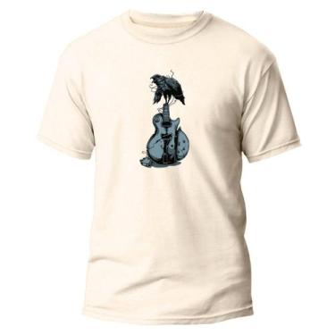 Imagem de Camiseta Algodão Premium Estampa Digital Less Paul Corvo - Pavesi, Off