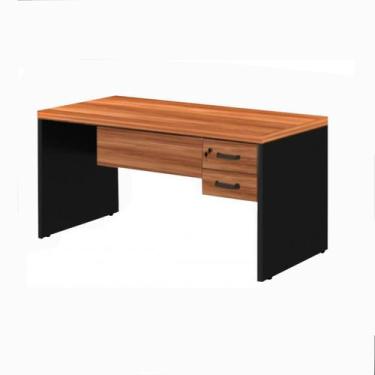 Imagem de Mesa escrivaninha para Computador e notebook 1,50x0,60m com 2 Gavetas 