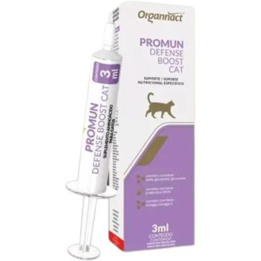 Imagem de Promun Defense Boost Cat Organnact Suplemento Imunidade 3ml