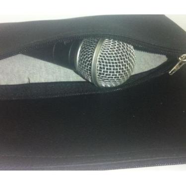 Imagem de Case,  bag , bolsa para microfono compativel sm 58 , leson ,shure - ST