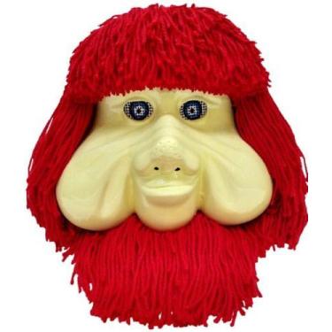 Imagem de Máscara Fofão,blusa,macacão,fibra,trenzinhos. - Palhaçaria & Cia