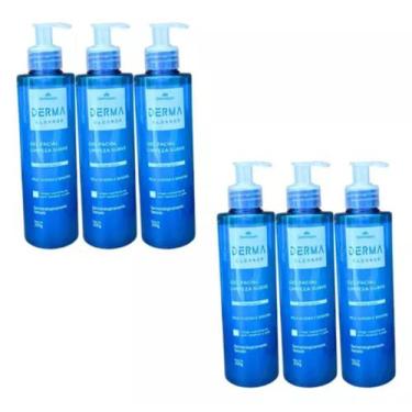 Imagem de GEL FACIAL LIMPEZA SUAVE DERMA CLEANER 300gr DEMAZON Kit 6 un