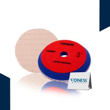 Imagem de Boina vonixx lã c/ esponja 3" - corte pesado - VONIXX - CAR CARE PRODU