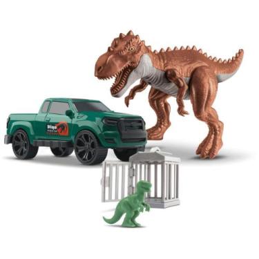 Imagem de Carrinho Escape CAR Dinossauro - Orange TOYS