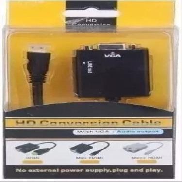 Imagem de Adaptador HDMI para VGA - HD Conversion Cable