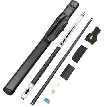 Imagem de Taco de sinuca, bastão de taco de sinuca de 147 cm, bastão de sinuca, taco de bilhar de bordo canadense, taco de sinuca profissional para esportes de mesa de sinuca de bar e casa (C taco de sinuca +