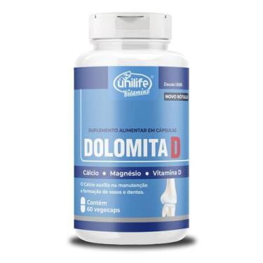 Imagem de Dolomita com Vitamina D 60 cápsulas Unilife