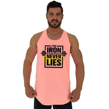 Imagem de Regata Longline Estampada Masculina MXD Conceito The Iron Never Lies, 