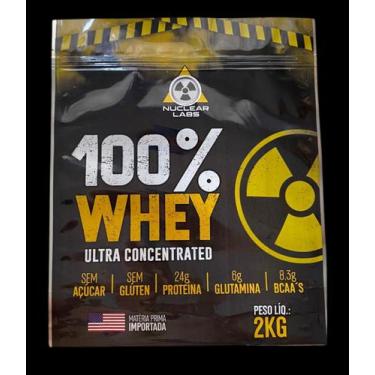 Imagem de Whey 100% ultra concentrado 2kg nuclear labs morango