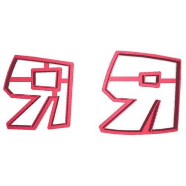 Imagem de Cortador Modular Pasta Roblox Jogo Game Logo - DOCE IMPRESSO, 5cm