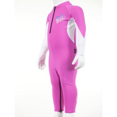 Imagem de O'Neill Wetsuits Terno completo infantil O'Zone, rosa/branco/rubi, 6 médio