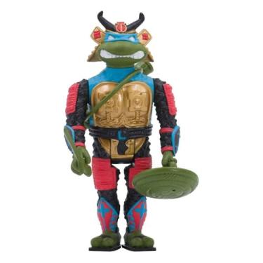 Imagem de Super7 Teenage Mutant Ninja Turtles: Sewer Samurai Leo Reaction Figure, Multicolor