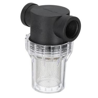 Imagem de PATIKIL Filtro de filtro de bomba de água G13/40.6 cm, filtro de bomba de água de tubo com tela de filtro de aço inoxidável de malha 20 para jardim