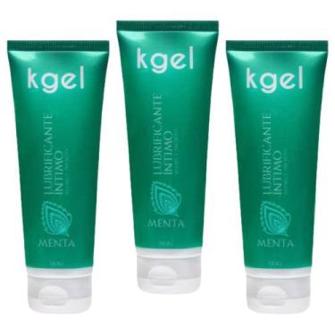 Imagem de KIT 03 Géis Lubrificante Intimo de Menta 80g Seguro e Discreto - Aphro