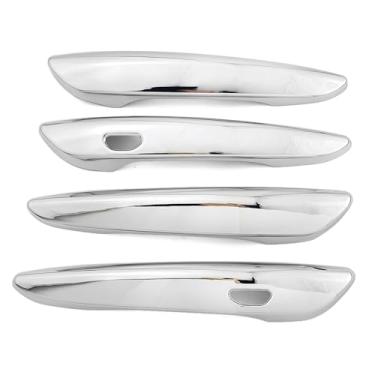 Imagem de Dakitita Acabamento da tampa da maçaneta da porta externa para Mazda 3 CX-30 CX-50 CX30 CX50 2020-2024 Acessórios de decoração (cromado)