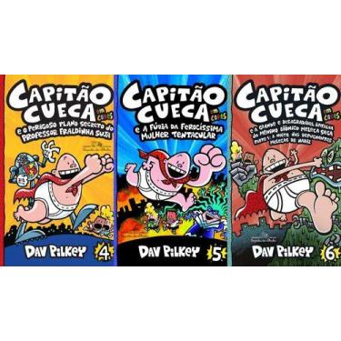 Imagem de Capitão Cueca Do Volume 4 Ao 6 - COMPANHIA DAS LETRAS