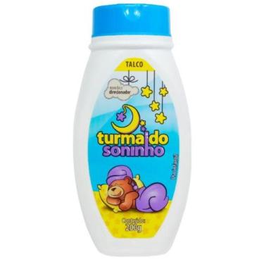 Imagem de Talco Para Bebê Infantil Turma do Soninho 200gr, Azul