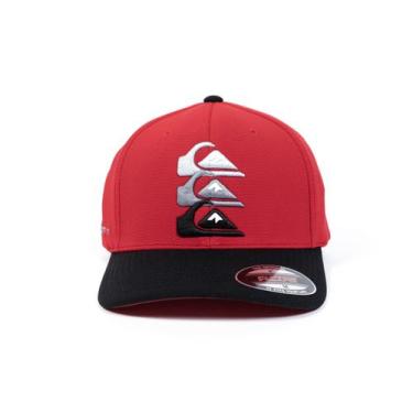 Imagem de Bone emb three logo red - QUIKSILVER,  M, Vermelho