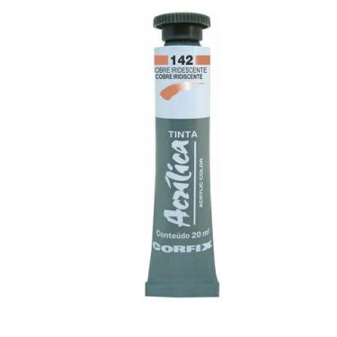 Imagem de Tinta Acrílica Corfix 20ml Metálica - 81020, 142 - COBRE IRIDESCENTE