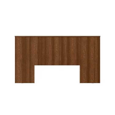 Imagem de Cabeceira Casal Painel Laranjeiras com Frame 2.4 Ripada Freijó Linea