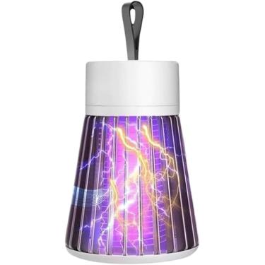 Imagem de Luminária Mata Mosquito Dengue Repelente Elétrico Armadilha Luz Ultravioleta Choque Lâmpada Pernilongo Led Canto do Lar