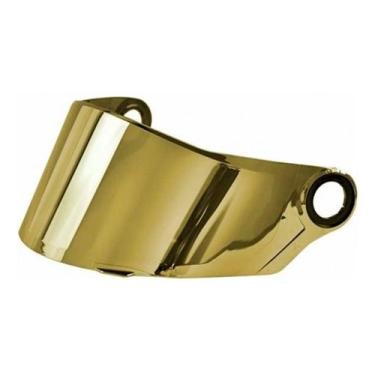 Imagem de Viseira Ls2 Ff396 Helt Strada Texx Double Dourada Original - Geral