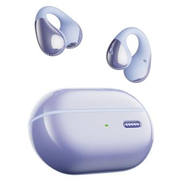 Imagem de SoundPEATS PearlClip Pro Fones de Ouvido Bluetooth 5.4 de Ouvido Aberto com Presilha, IPX5 à Prova d'Água, 24H de Bateria, Controle por APP, Fones Esportivos para Corrida, Ciclismo e Fitness