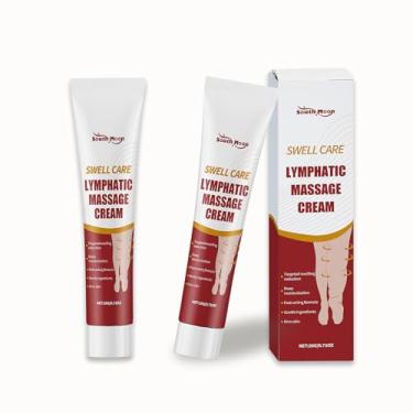 Imagem de South Moon Creme De Massagem Linfática Swell Care, Hematomas E Inchaço, Abdominoplastia, Recuperação Pós-Cirúrgica De Lipoaspiração, Redução De Inchaço Direcionada, Flacidez Da Pele Das Coxas (40 G/