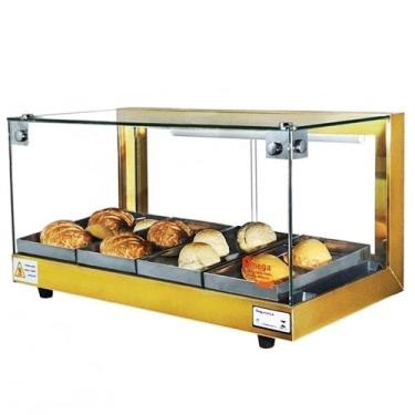 Imagem de B4 - Estufa Beta para salgados 4 bandejas Dourada - 127V - Omega