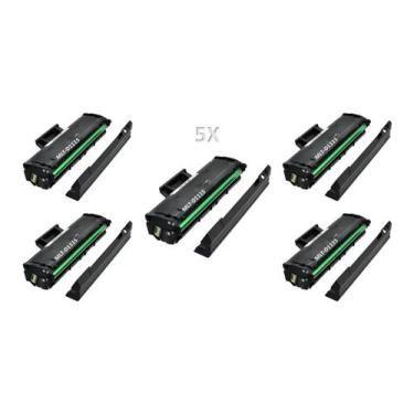 Imagem de Kit 5 unidades toner compatível com samsung d111l d111 mltd111l m2020 