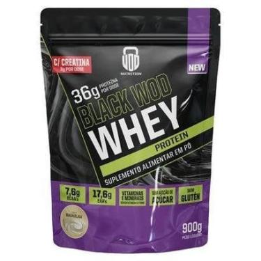 Imagem de Black Wod Whey Com 3g de Creatina por dose 900g - WOD NUTRITION-Unissex