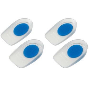 Imagem de Calcanheira de Silicone Ortopédica para Esporão e Alívio de Dor no Calcanhar - par (2)