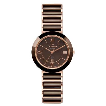 Imagem de Relógio Technos Feminino Ceramic-saphire Rosé - 2015cev-1m 2015cev-1m