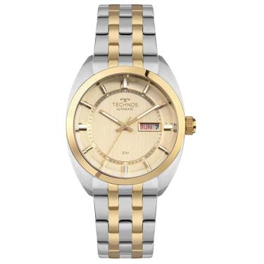 Imagem de Relógio Technos Masculino Automatico Bicolor - 8205ou-1x