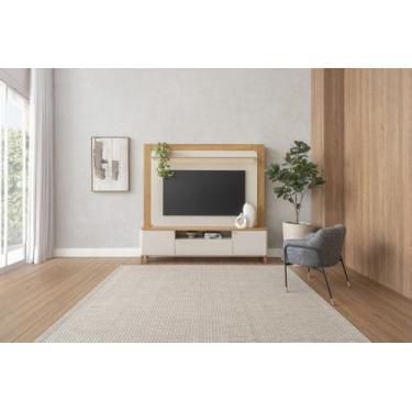 Imagem de Estante Home Theater C/ Luminária Led Sala Estar TV Até 70 Polegadas 3