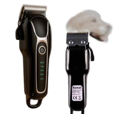 Imagem de Maquina Kemei Pet Profissional Para Cortar Pelo - Relet, Bivolt