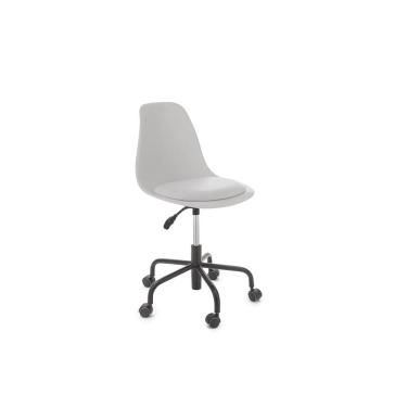 Imagem de Cadeira Home Office Eames Almofada Com Rodinhas Silicone