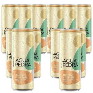 Imagem de Água Mineral Saborizada Com Gás Aromatizada Fruki Água Da Pedra Lata 2