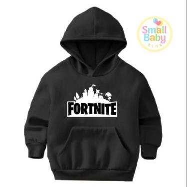 Imagem de Moletom Infantil / Juvenil / Unissex Fortnite - Core Base, Preto, 2