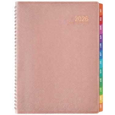 Imagem de Planejador semanal de compromissos 2024 – agenda diária de 53 semanas, janeiro de 2024 a dezembro de 2024, organizador diário de 20,32 x 25,4 cm, planejador de compromissos 2024 com incrementos de 15 minutos, capa flexível e macia