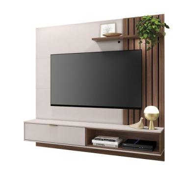 Imagem de Home Suspenso Ipameri 1.6 Ripado com Prateleira para TV 60 Polegadas O